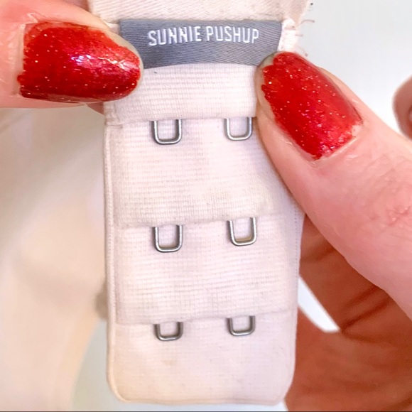 Aerie Sunnie PushUp Bra Light Pink Lace Strap 34C Padded Underwire Sexy Coquette - Picture 6 of 6